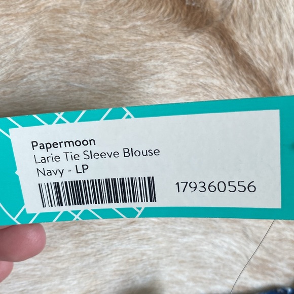 Papermoon Tie Sleeve Blouse - Picture 6 of 7